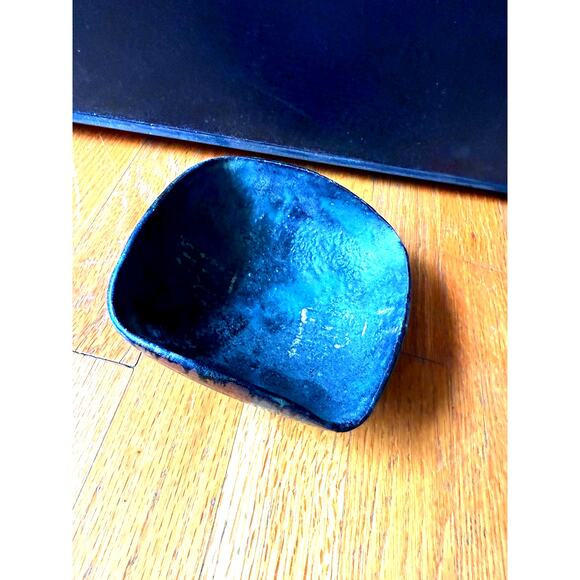 Unmarked VTG Pottery bowl, trinket dish, square bowl - Picture 1 of 3